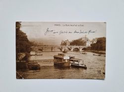 Vykort PARIS. Le Pont Neuf et la Cite, 1921