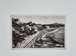 Vykort Frankrike, Biarritz La Côte Basque, 1949