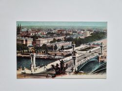 Vykort Panoramio de Paris, 1911