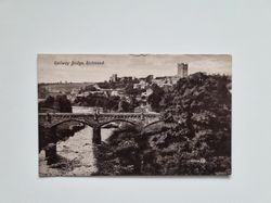 Vykort Railway Bridge, Richmond, 1916