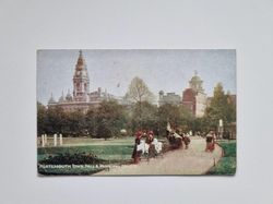 Vykort Portsmouth Town Hall & Municipal Collage, 1923