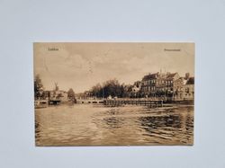 Vykort Nederländerna, Leiden Prinsessekade, 1913