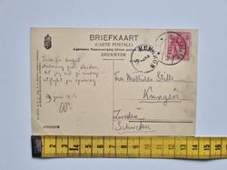 Vykort Nederländerna, Leiden Prinsessekade, 1913