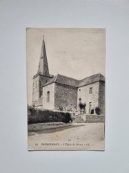 Vykort Frankrike TREBEURDEN, 1926