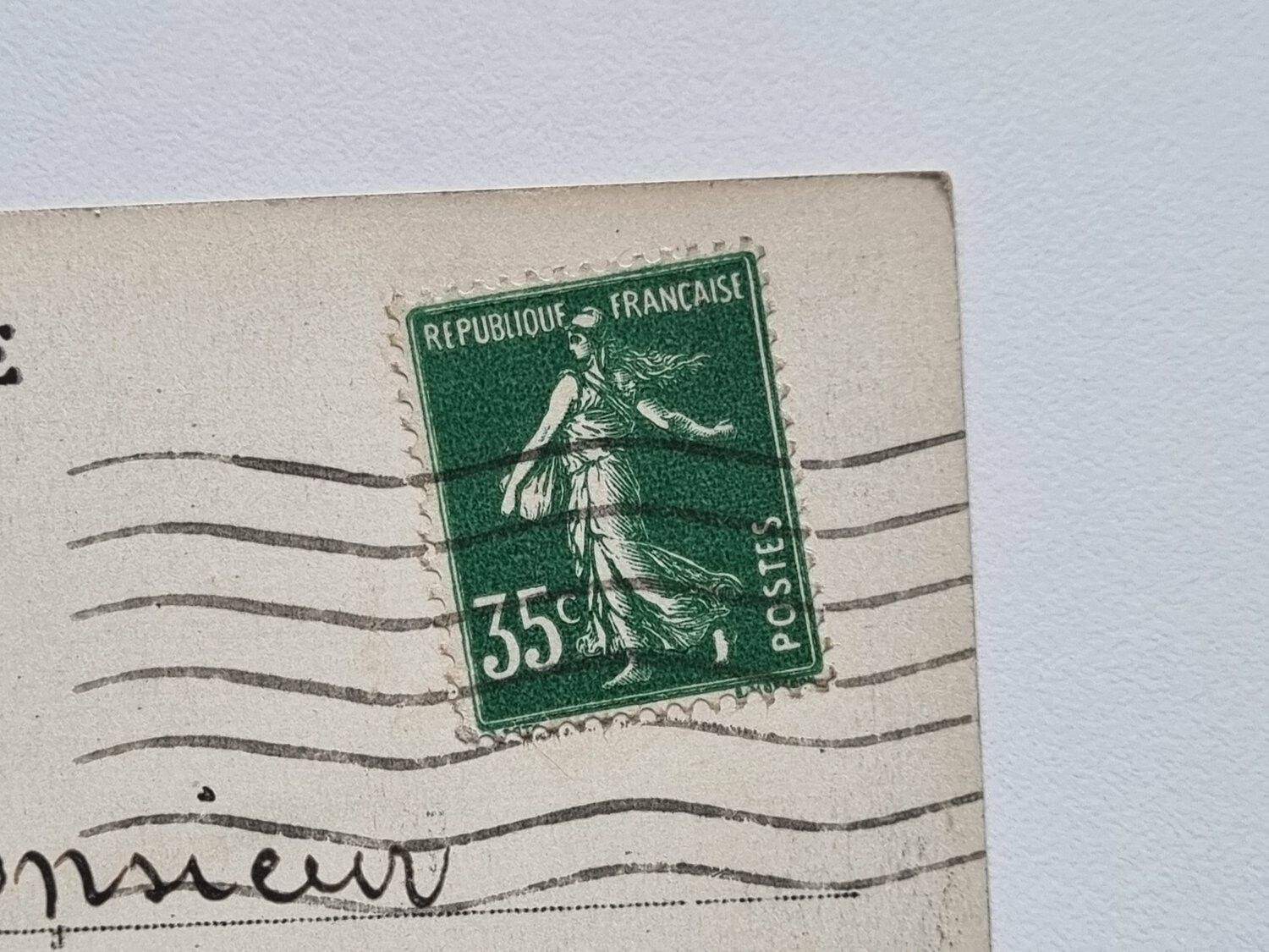 Vykort Paris Notre Dame, 1938