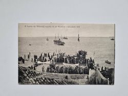 Vykort The Union of Crete with Greece on 1 December 1913