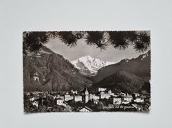 Vykort Schweiz, Interlaken und die Jungfrau, 1953