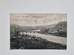 Vykort Frankrike, GIVET. Vue Générale, prise du fort des Vignes, 1909