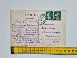 Vykort Frankrike, BRY-sur-MARNE. Vue prise du sommet des Coteaux, 1912