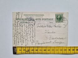 Vykort Danmark, Köpenhamn Fredensbro 1907