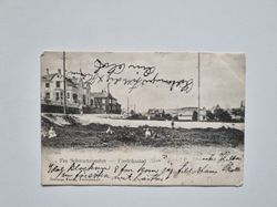 Vykort Norge, Fra Schwartzlunden Fredriksstad, 1908