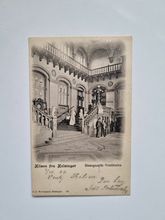 Vykort Danmark. Helsingör, Banegaards-Vestibulen, 1902