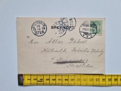 Vykort Danmark. Helsingör, Banegaards-Vestibulen, 1902