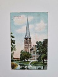 Vykort Danmark, Köpenhamn Den Engelske Kirke, 1906