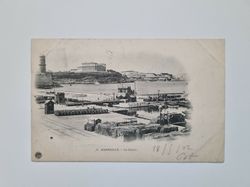 Vykort Frankrike, MARSEILLE Le Pharo, 1902