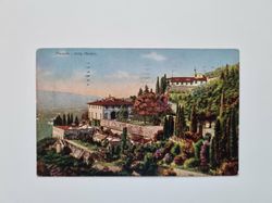 Vykort Italien. Fiesole Villa Medici.