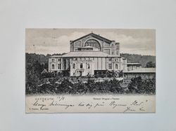 Vykort Tyskland, BAYREUTH. Richard Wagner-Theater