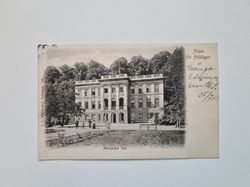 Vykort Danmark. Helsingör. Marienlyst Slot, 1903