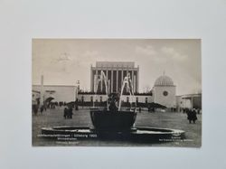 Vykort Jubileumsutställningen i Göteborg 1923. Minneshallen.