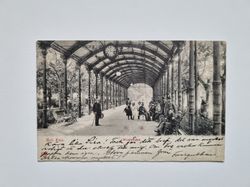 Vykort Tyskland. Bad Ems Wandelbahn, 1905