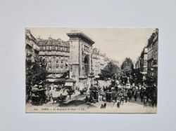 Vykort PARIS. 1907. Le Boulevard St-Denis