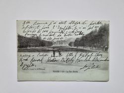 Vykort Frankrike, Marseille, 1904. Le Parc Borély