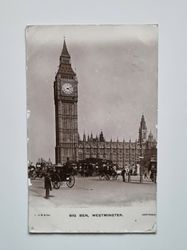 Vykort Big Ben, Westminister, 1907