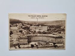 Vykort Palace Hotel Buxton, 1933