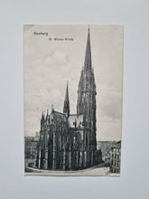 Vykort Hamburg St. Nicolai-Kirche, 1910