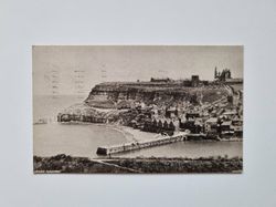 Vykort England, Whitby, East Cliff