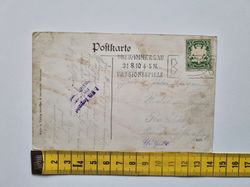 Vykort Oberammergauer Passionstheater 1910