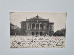Vykort Köpenhamn. Det. kgl Theater, 1902