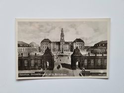 Vykort Köpenhamn. Christiansborgs slott, 1932
