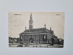 Vykort Köpenhamn, Raadhuset