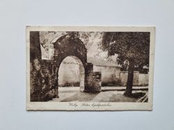 Vykort Visby Södra kyrkportalen