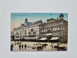 Vykort Stockholm. Grand Hotel, 1911