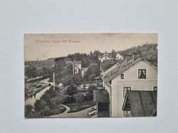Vykort Sommen, vägen till Tranås, 1912