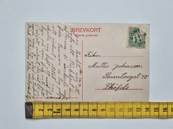 Vykort Sommen, vägen till Tranås, 1912
