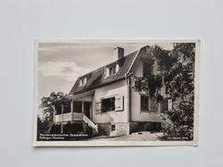 Vykort Skaraborgskvinnornas Semesterhem. Sjöhagen Skultorp, 1951
