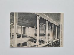 Vykort Interiör af Kristinehamns Missionshus, 1910