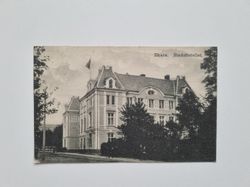 Vykort Skara. Stadshotellet, 1910