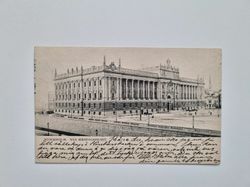Vykort Stockholm Nya Riksdagshuset, 1905