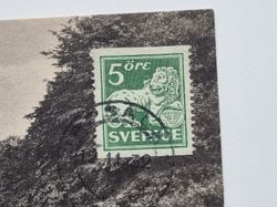 Vykort Trollenäs Slott Skåne, 1932