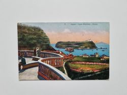 Vykort Napoli Capo Posillipo Nisida, 1929