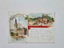 Vykort Tyskland, Hamburg. 1905
