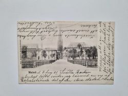 Vykort Malmö. S:t Petri kyrka, 1901