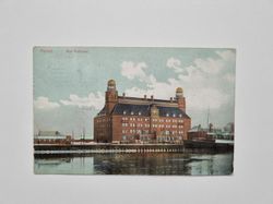 Vykort Malmö Nya Posthuset 1909