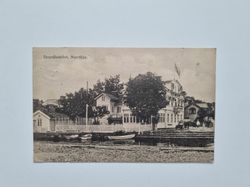 Vykort Strandhotellet, Norrtälje