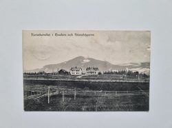 Vykort Turisthotellet i Enafors och Snasahögarne, 1908