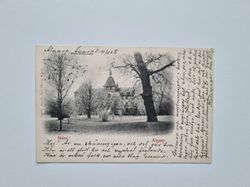 Vykort Skåne Alnarp, 1908